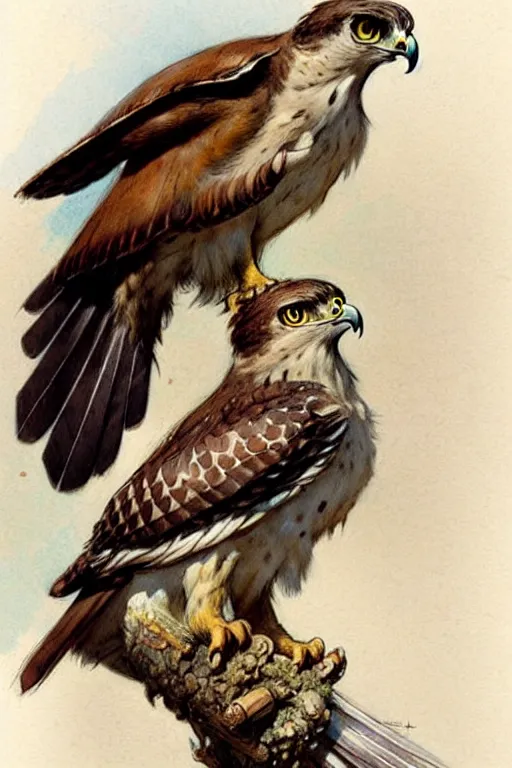 Image similar to (((((1950s hawk . muted colors.))))) by Jean-Baptiste Monge !!!!!!!!!!!!!!!!!!!!!!!!!!!