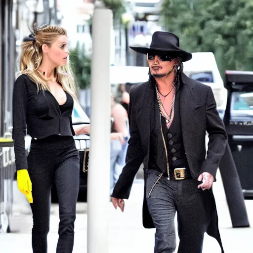 Image similar to amber heard hitting johnny depp