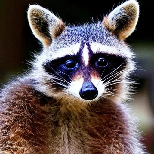 Image similar to “A mix between a Raccoon and a Kangaroo”