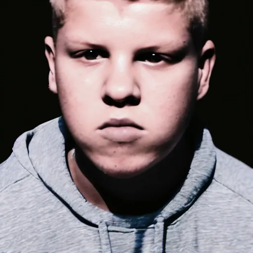 Image similar to yung lean mugshot