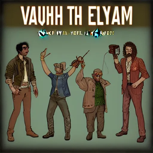 Prompt: vaush in the style of disco elysium