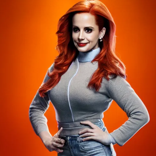 Image similar to a portrait photo of Cheryl Blossom