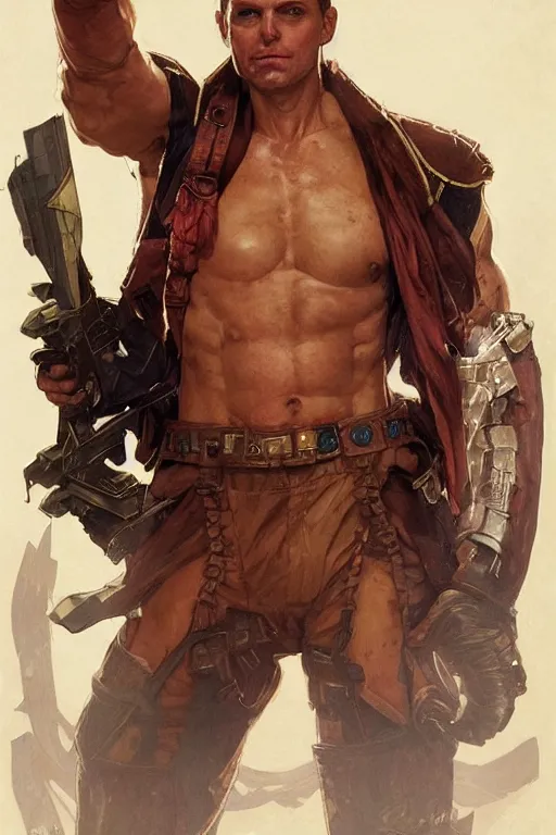 Prompt: Kier Starmer as Homelander from The Boys, highly detailed character in digital fantasy, painted portrait, artstation, concept art, hard focus, illustrations, works by Artgerm and Greg Rutkowski, Alphonse Mucha and Craig Mullins, James Gene, Andrey Ryabovichev, Mark Simonetti and Peter Morbacher, 16 thousand