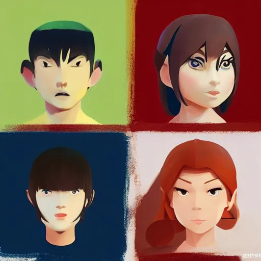 Image similar to face icon stylized minimalist nintendo 3 ds, loftis, cory behance hd by jesper ejsing, by rhads, makoto shinkai and lois van baarle, ilya kuvshinov, rossdraws global illumination