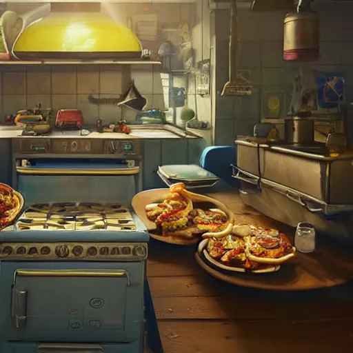 Image similar to hyperrealistic mixed media high resolution image of SpongeBob SquarePants standing next to a stove flipping burgers , stunning 3d render inspired art by István Sándorfi and Greg Rutkowski, perfect symmetry, dim volumetric lighting, 8k octane beautifully detailed render, post-processing, extremely hyper-detailed, intricate, epic composition, highly detailed attributes, highly detailed atmosphere, cinematic lighting, masterpiece, trending on artstation, very very detailed, masterpiece, stunning, flawless structure, lifelike texture, perfection,