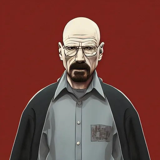 Prompt: Walter White, by Daniel Ljunggren