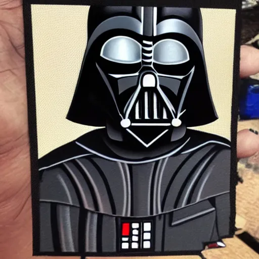 Prompt: darth vader from the simpsons, very detailed