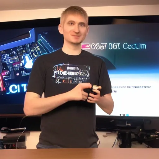 Prompt: linus from linustechtips