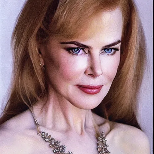 Prompt: face of Arab Nicole Kidman