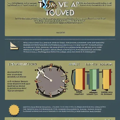Image similar to infographic about time travel