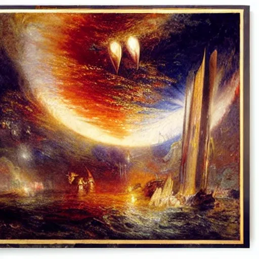 Image similar to the space conquest by turner