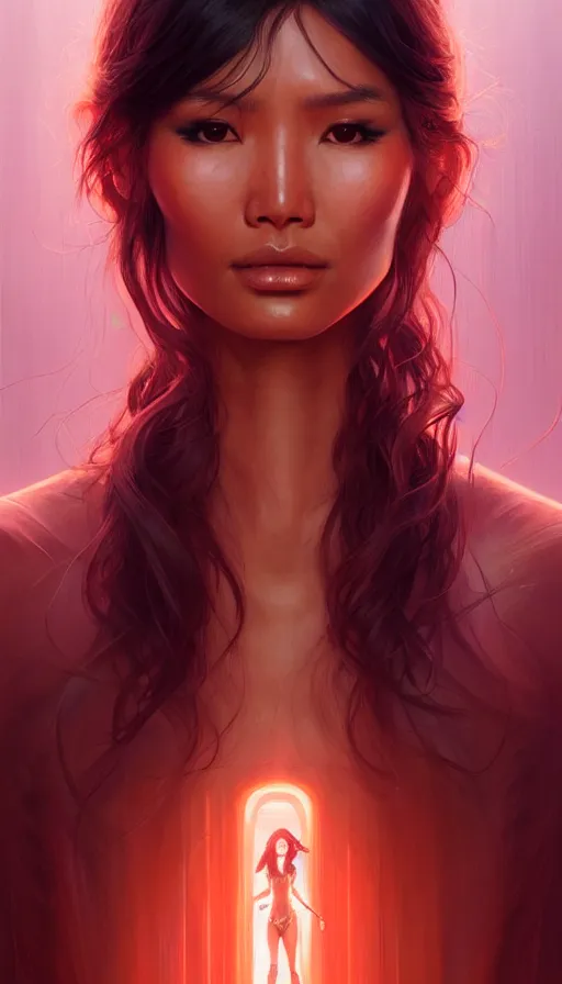 Image similar to westworld, dance meditation, gemma chan girl portrait, made by stanley artgerm lau, wlop, rossdraws, james jean, andrei riabovitchev, marc simonetti, yoshitaka amano, beksinski artstation, cgsociety