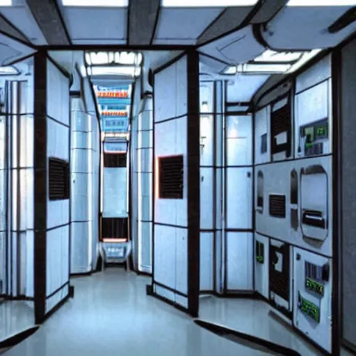 Prompt: A Star Trek transporter room in the style of Alien (1979), with dripping pipes.