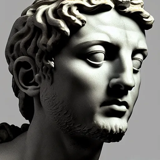 Prompt: a photo of michelangelo's sculpture of david wearing headphones, hyper realistic, ambient lighting, concept art, intricate, hyper detailed, smooth, dynamic volumetric lighting, octane, cinematic, high quality, high resolution, 4 k