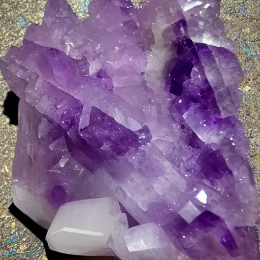 Prompt: quartz amethyst