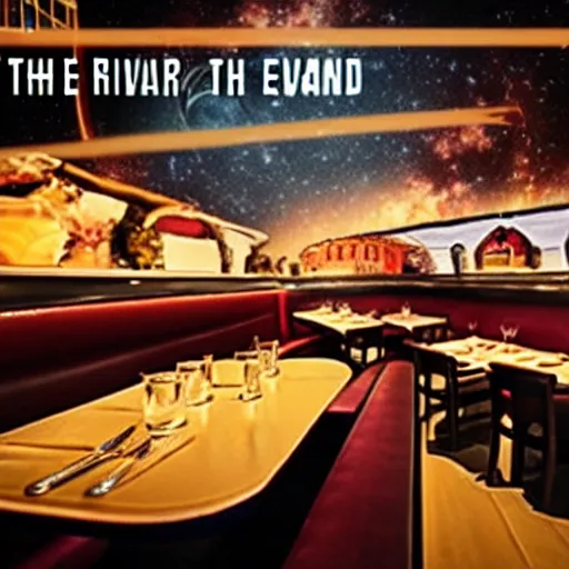 Image similar to The restaurant at the end of the universe