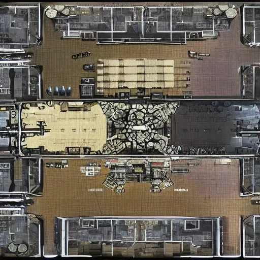 Image similar to architectural floor plan call of duty black ops 3 minimap, architectural floor plan gears of war 4 black ops 3 minimap, symmetrical outpost, ancient fort