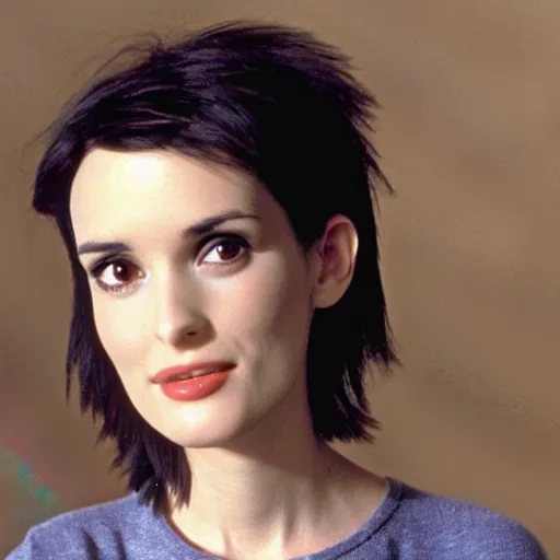 Image similar to winona ryder aged 20