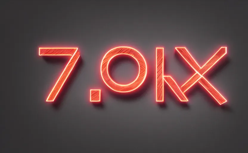 Image similar to the word FLEX make of 3d block letters surrounded in smoke hd octane render beautiful lighting