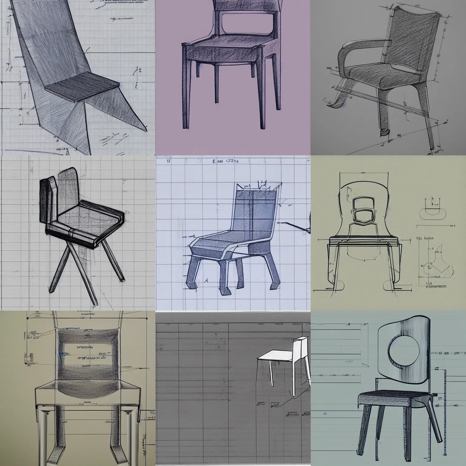 Reinventing the chair, a pencil sketch in three dimensions | National  Museum of American History