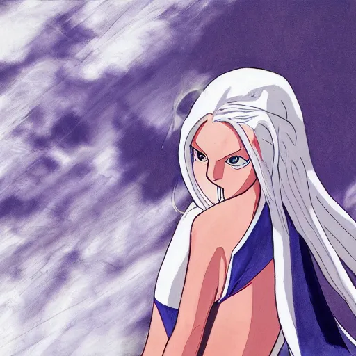 Image similar to miruko, detailed portrait, by studio ghibli