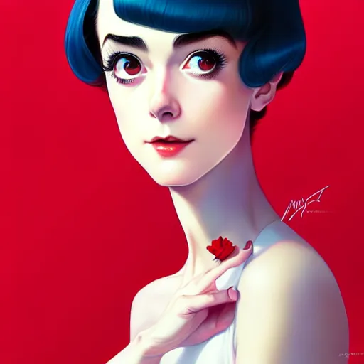 Image similar to a beautiful sean young, illusion by ilya kuvshinov lois van baarle ross tran range murata artgerm katsuhiro otomo norman rockwell. highly detailed intricately sharp focus mystically trending deviantart, pinterest, vogue italia, unreal engine 5, 4 k uhd image