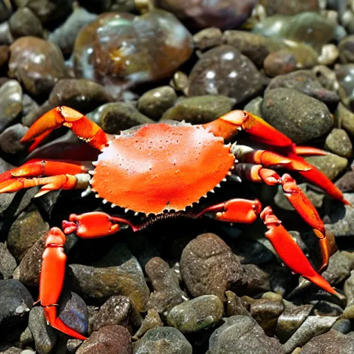 Image similar to crab is pinching