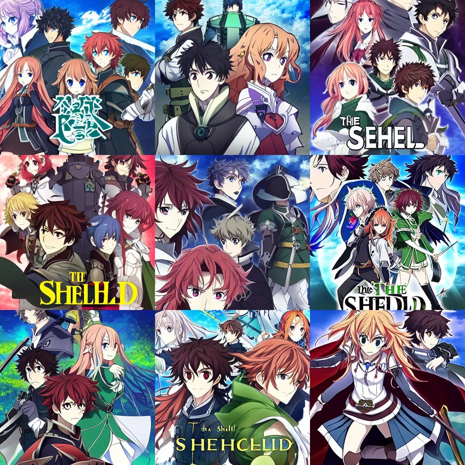 Prompt: the shield hero