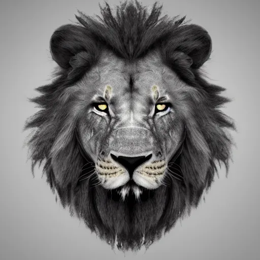 Image similar to animal half lion and half bee, higly detailed, 8 k, photorealistic, art concept, artstation, sharp focus