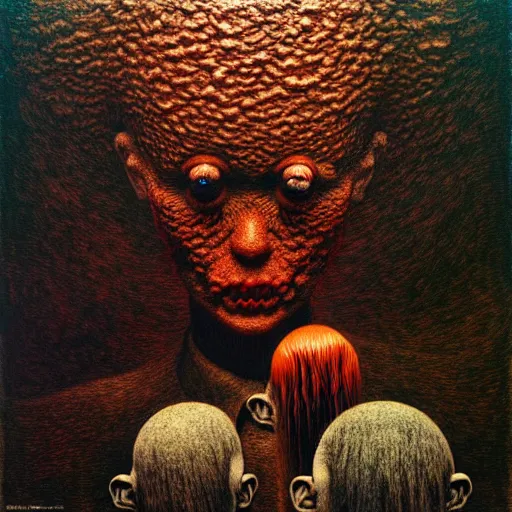 Image similar to banned from social media by otto dix, junji ito, hr ginger, jan svankmeyer, beksinski, claymation, hyperrealistic, aesthetic, masterpiece