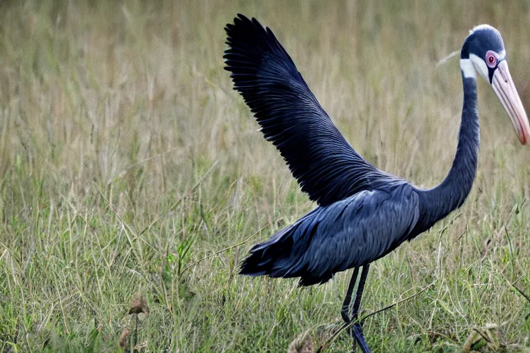 Image similar to wildlife photography Shoebill Stork by Emmanuel Lubezki