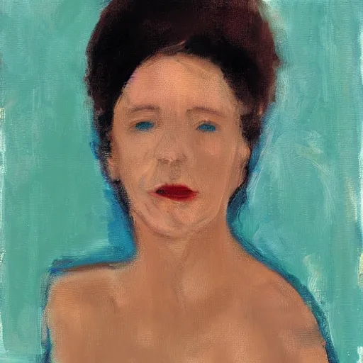 Prompt: portrait of a beautiful woman by glenn keane