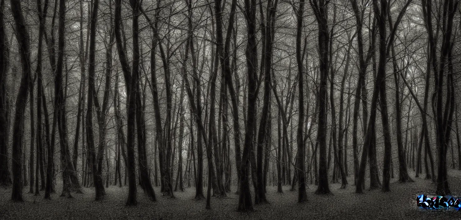 Image similar to dark forest by deschamps eric