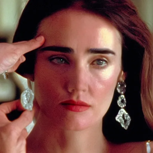 Image similar to Still of Jennifer Connelly removing her mask in Eyes Wide Shut (1999)