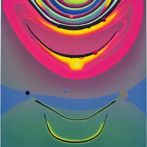 Image similar to joyful, playful by willi baumeister, by oskar fischinger. body art. using data from a nasa exoplanet space telescope, scientists discovered a jupiter - like world 3 7 9 light - years from earth, orbiting a star similar to our sun.