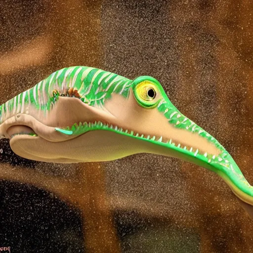 Image similar to a dinosaur - squid, wildlife photography