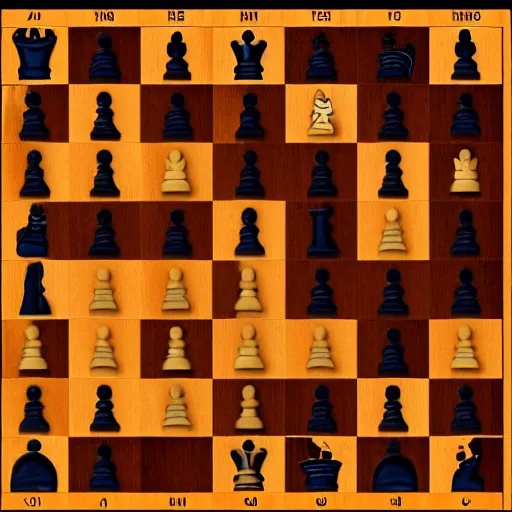 Really Bad Chess where chess pieces are randomly placed every time -  GIGAZINE