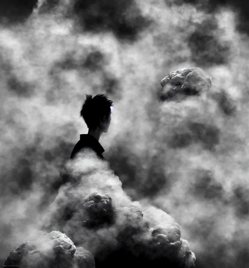 Image similar to myth 三 太 子 clouds, smoke by chen uen yoji shinkawa 8 k photoreal rich detail photography