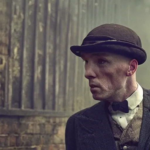 Prompt: a rabbit in peaky blinders