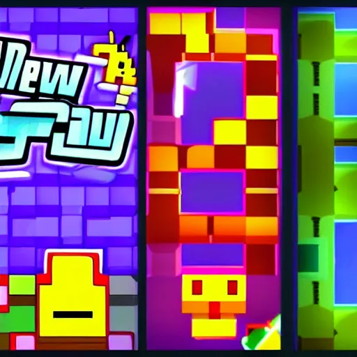 Image similar to new geometry dash update