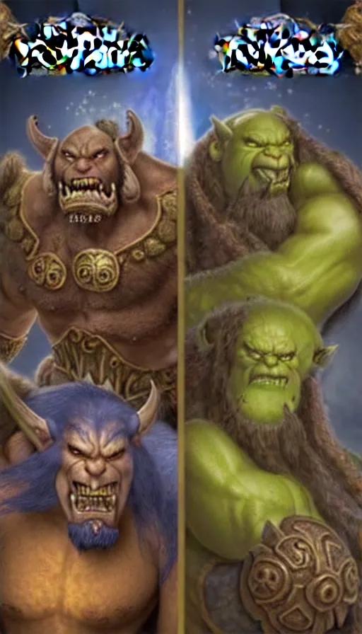 Image similar to the two complementary forces that make up all aspects and phenomena of life, from Warcraft