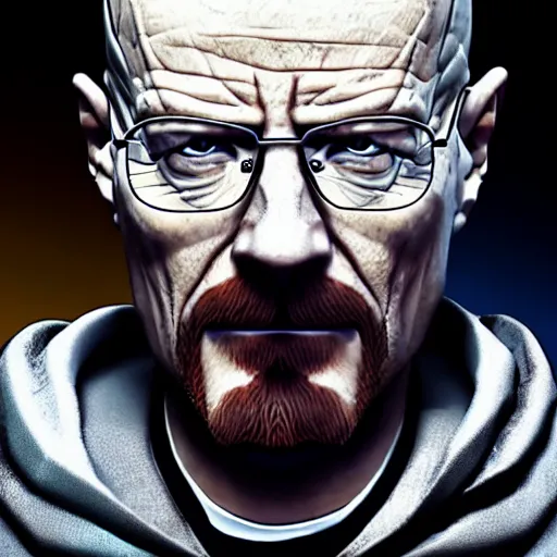 Prompt: Walter White in Fortnite hyper realistic 4K quality