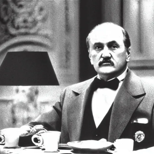 Image similar to Alexander Lukashenko as Vito Corleone