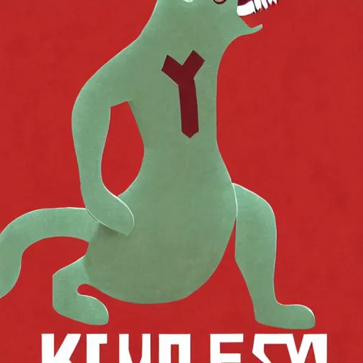 Prompt: furry soviet propaganda