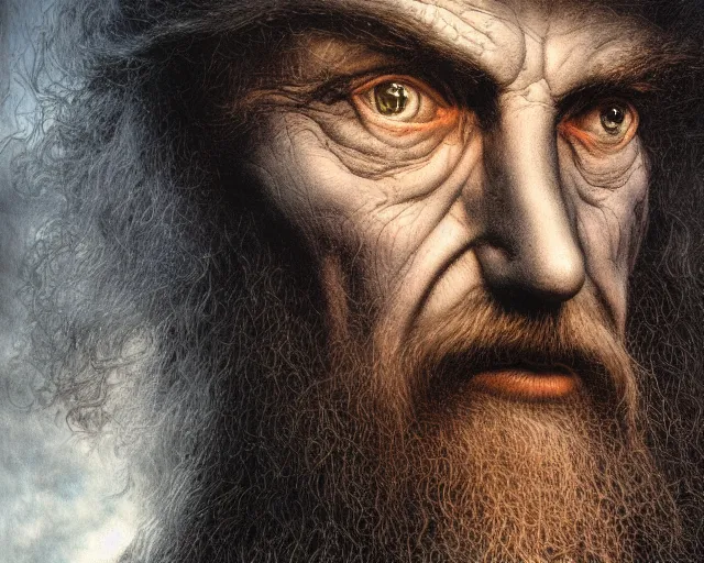 Prompt: 5 5 mm portrait photo of nostradamus with a giant nose. by luis royo. highly detailed 8 k. intricate. lifelike. soft light. nikon d 8 5 0. cinematic post - processing
