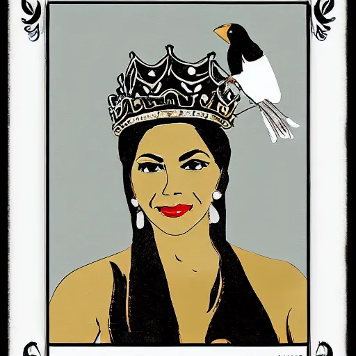 Image similar to queen bird