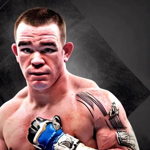 Prompt: colby covington as rambo