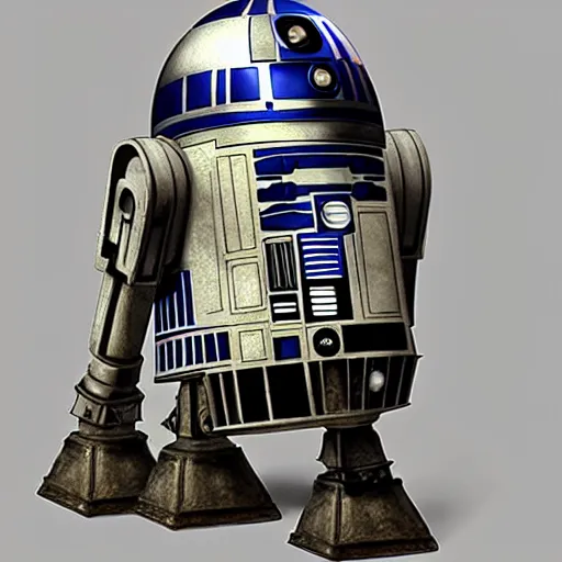 Image similar to a steampunk!!! ( ( r 2 d 2 ) )