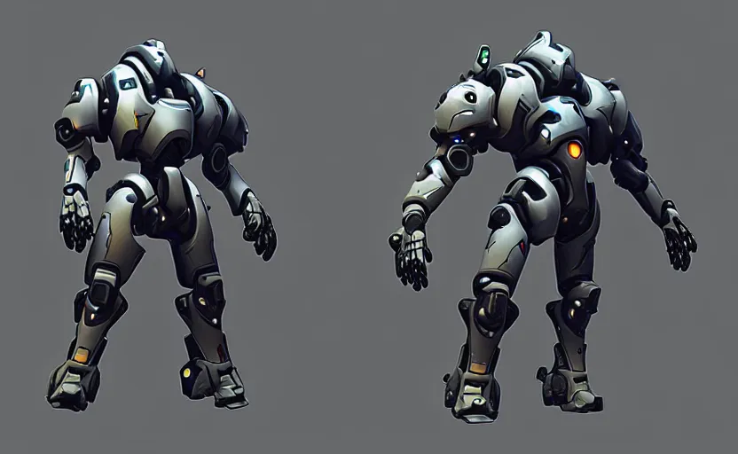 Image similar to an armored futuristic sci fi vehicle, overwatch skin