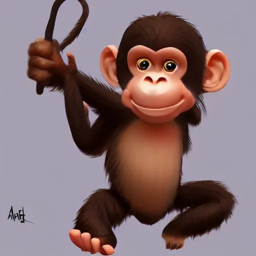 Prompt: Monkey boy+artstation+concept art